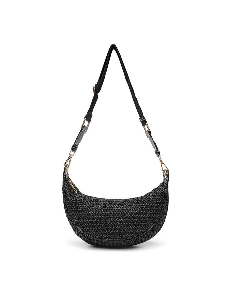 Bolso Casual Hombro Bandolera Tejido Axila Bolso