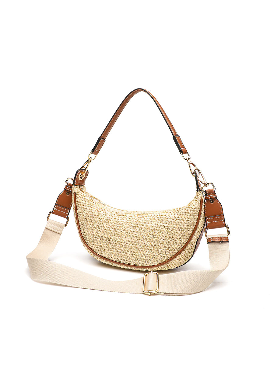 Bolso Casual Hombro Bandolera Tejido Axila Bolso