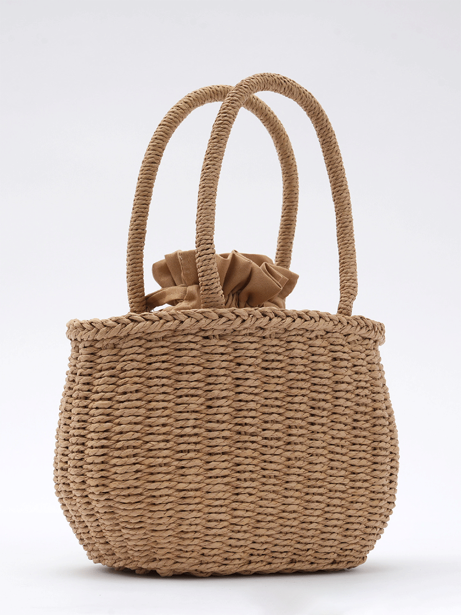 Bolso de Mano Elegante y Casual Tejido