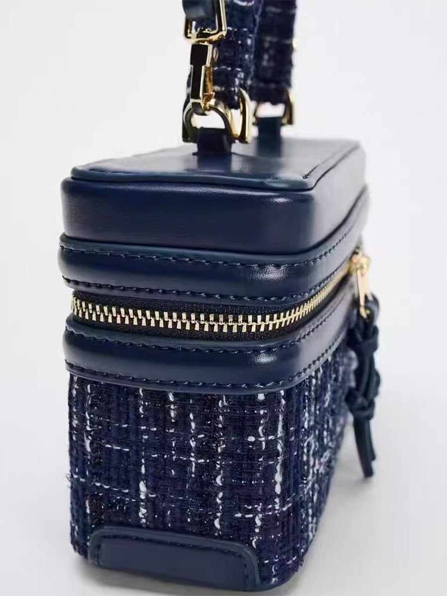 Bolso Bandolera de un Solo Hombro Pequeño Cuadrado