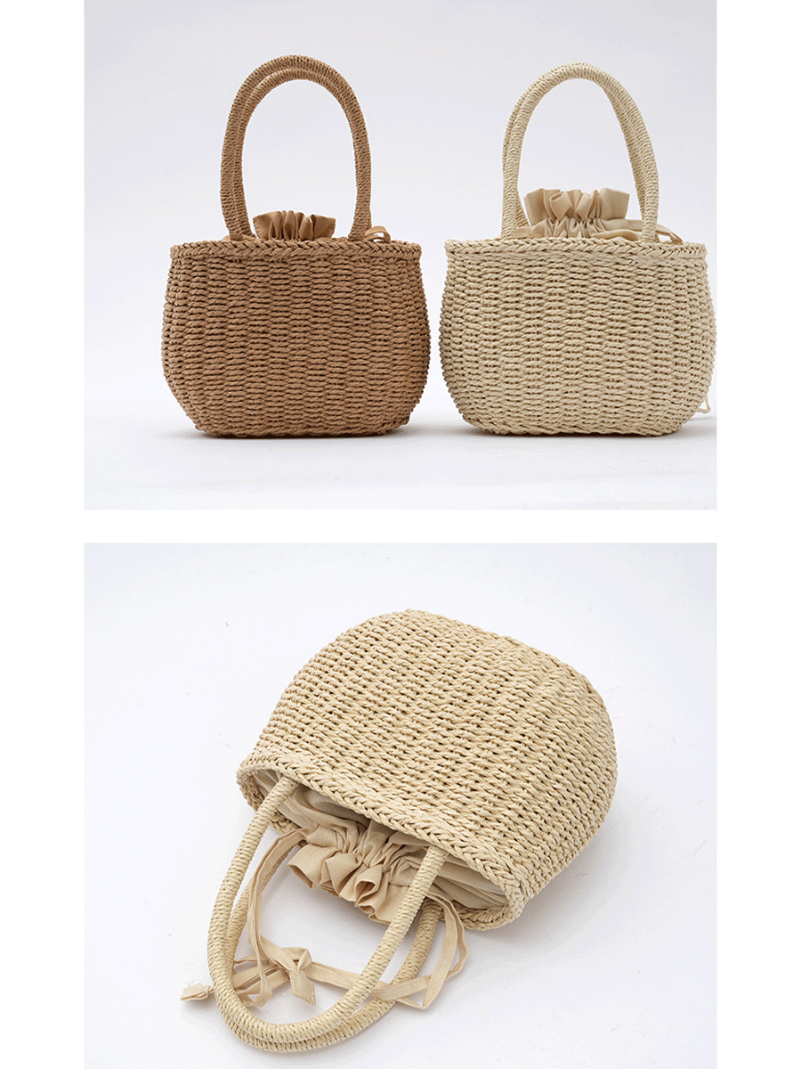 Bolso de Mano Elegante y Casual Tejido