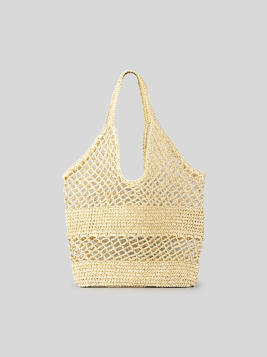 Bolso de Mano Vacaciones Tejido