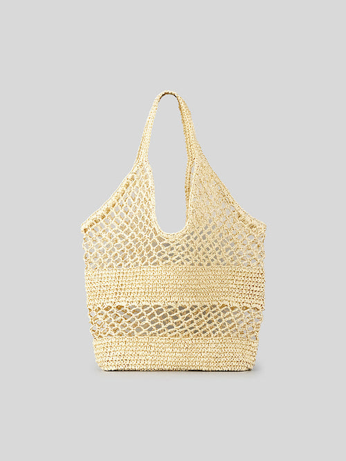 Bolso de Mano Vacaciones Tejido