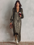 Vestido Minimalista Shimmering Maxi Fiesta