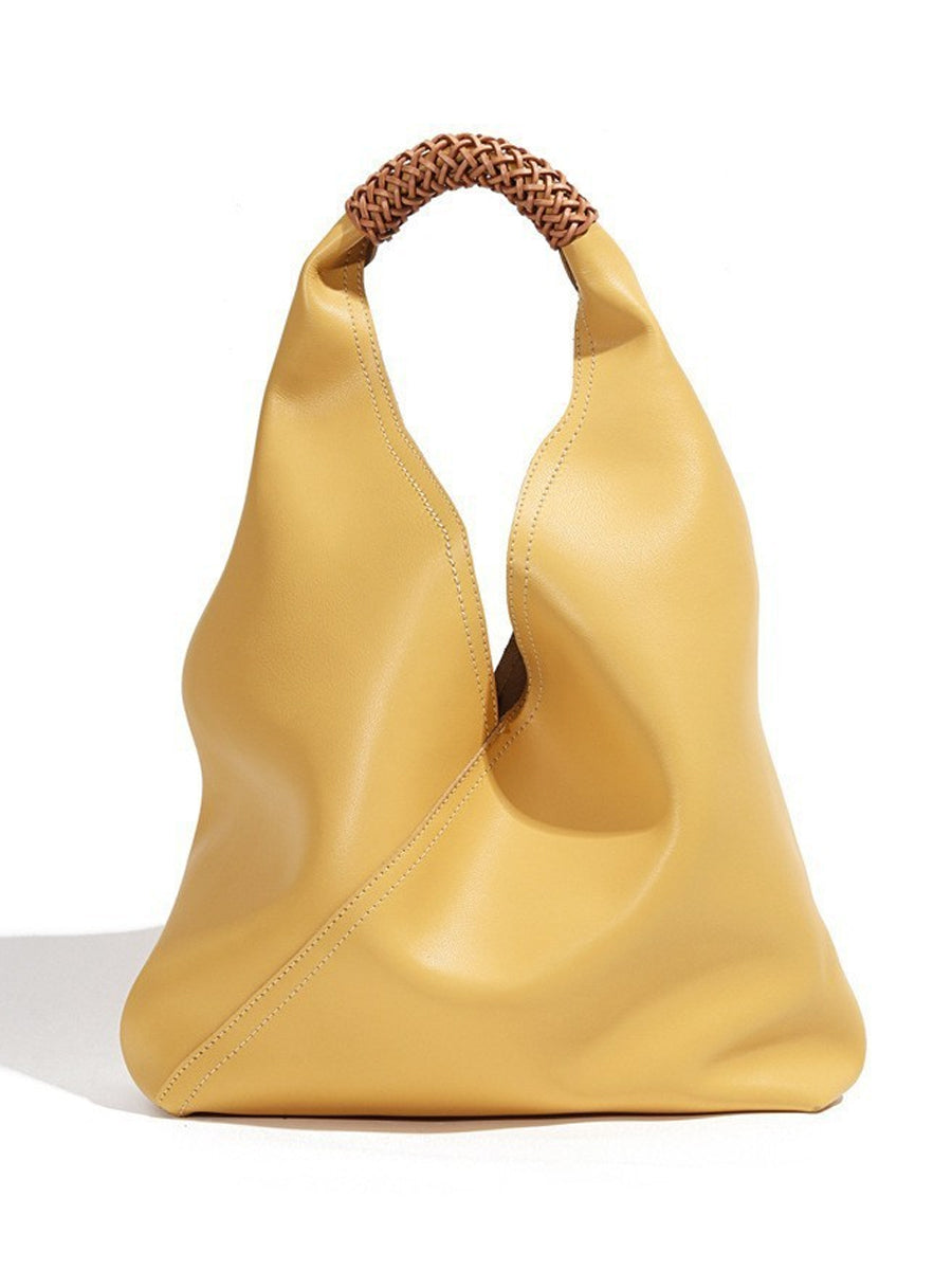 Bolso de Mano Diseñador Cuero