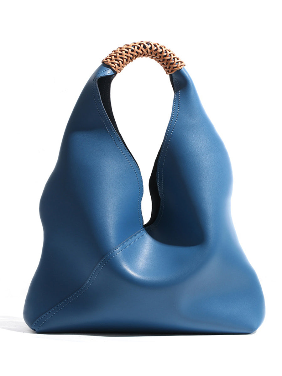 Bolso de Mano Diseñador Cuero