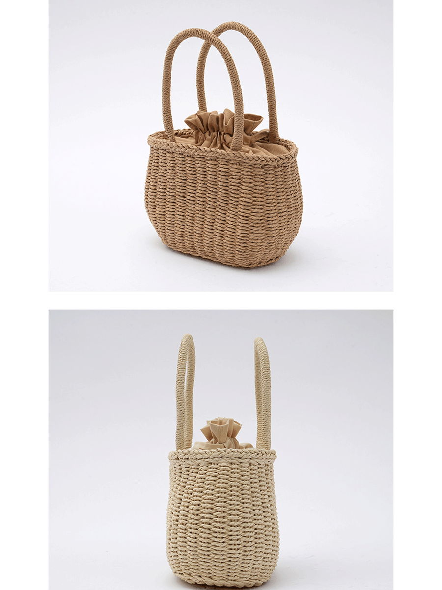 Bolso de Mano Elegante y Casual Tejido