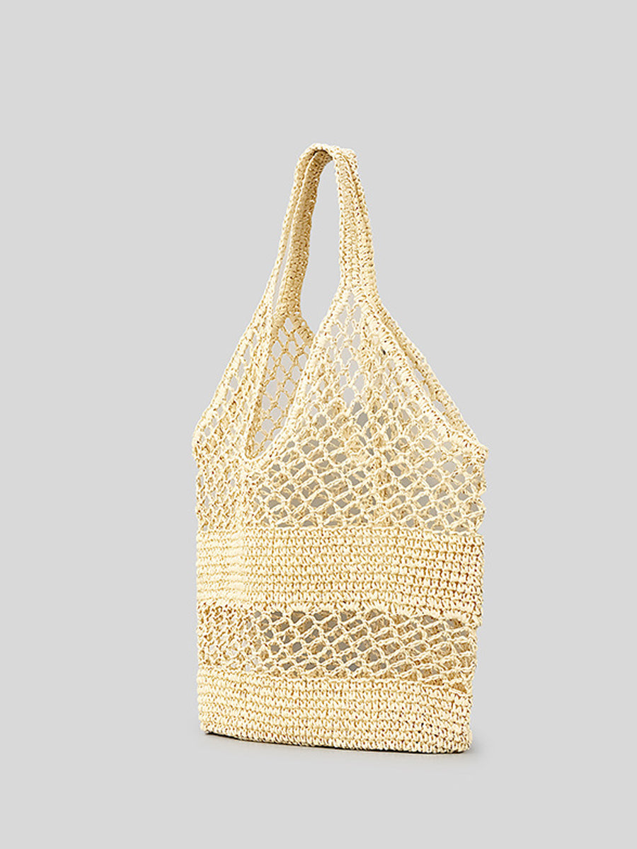 Bolso de Mano Vacaciones Tejido